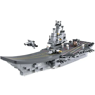Afbeelding van SLUBAN M38 B0537 NAVY. 9 INTO 1. DIFFERENT ITEMS IN ONE DISPLAY DOOS. COMBINE DE TOT MAKE AIRCRAFT CARRIER