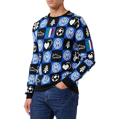 Afbeelding van Inter Xmas Jumper 2021 pullover unisex volwassenen (1 stuk)