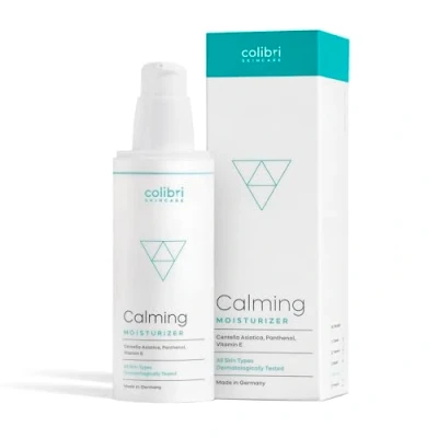 Afbeelding van colibri skincare Calming Moisturizer 80ml Dagcrème met hyaluron serum en sheaboter voor optimale verzorging gedurende de hele dag zonder vettig aan te voelen Gezichtscrème face cream