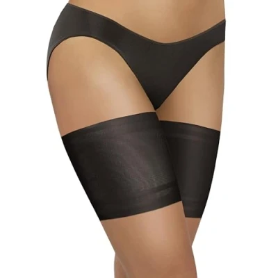 Afbeelding van Sesto Senso Elastische Dijbanden Anti Chafing Slip Sexy Gladde Siliconen Steunstrips Zwart 60 65 M