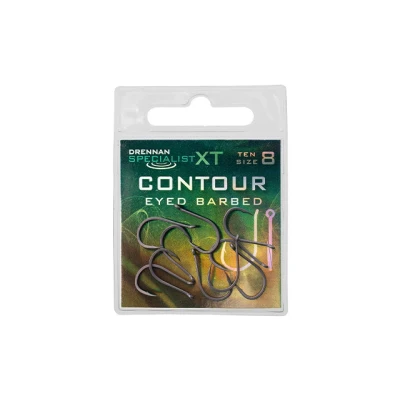 Afbeelding van Drennan Specialist XT Contour Eyed Barbed Maat : 10