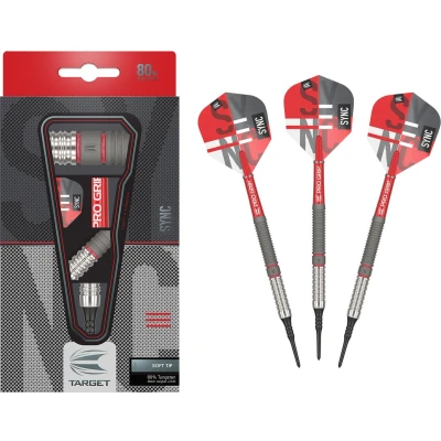 Afbeelding van Target Sync 10 80% Soft Tip Dartpijlen 18 Gram