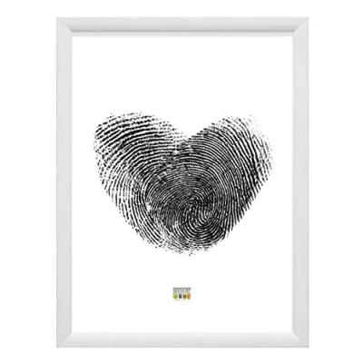 Afbeelding van Deknudt Frames fotolijst S54SF1 witte schilderlook hout 50x70 cm