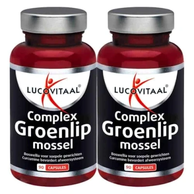 Afbeelding van 2+2 gratis: 2x Lucovitaal Complex Groenlipmossel 90 capsules