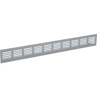 Afbeelding van Nedco plintrooster alum. 800 x 60 mm F1 geanod.