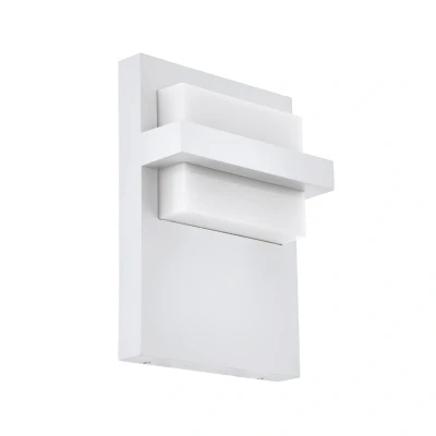 Afbeelding van EGLO LED buitenwandlamp Culpina van Alu, wit