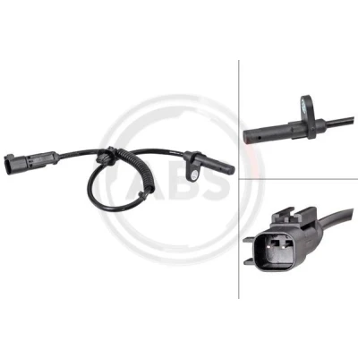 Afbeelding van ABS sensor 31808