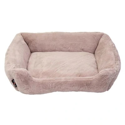 Afbeelding van JACK AND VANILLA, Hondenkussen, Softy, model kleur roze, maat S, 60 x 52 18 cm