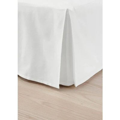Afbeelding van 45 cm bedhoes bio kwaliteit in verschillende kleuren Corner Bed Skirt