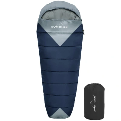 Afbeelding van Oventure Nox slaapzak mummiemodel 230 x 80 / 60 cm, incl. compressietas