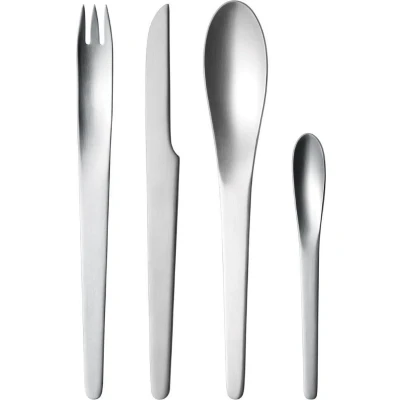 Afbeelding van Bestekset Georg Jensen Arne Jacobsen RVS Mat (4 delig)