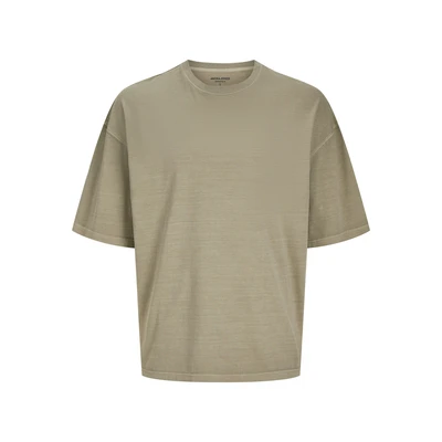 Afbeelding van Jack &amp; Jones Jjecharge Faded TEE Tshirt basic, Heren, Maat: XS, Silver sage