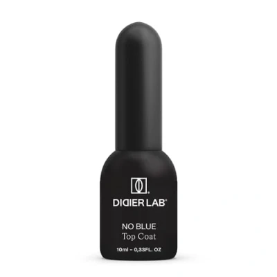Afbeelding van Didier Lab Premium Top Coat No Wipe &amp; Blue Opperste Gel lak Beschermlaag Extra glanzend Maakt onregelmatigheden glad Geen dispersie laag UV Lamp Voor het inwrijven in kunstdecoraties