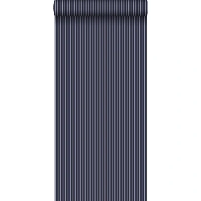 Afbeelding van Leen Bakker ESTAhome Behang Strepen Marine Blauw 53cm X 10,05 M Vlies