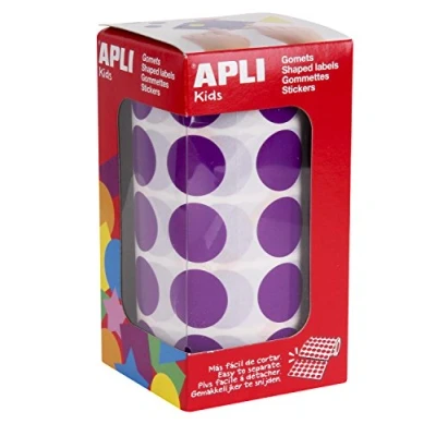Afbeelding van Stickers Grote Roll Circu Los Paars