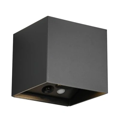 Afbeelding van Trio Wandlamp oplaadbaar Genie zwart met sensor R24169632