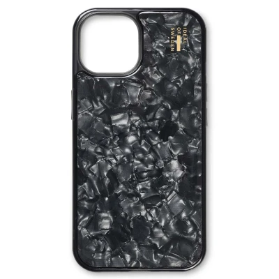 Afbeelding van Apple iPhone 13 Hoesje Gerecycled kunststof iDeal of Sweden Hardcase/Backcover Zwart Telefoonhoesje Shockproof/Valbescherming
