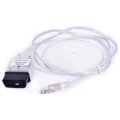 Afbeelding van Goldplay K+ DCAN Ediabas codering interface kabel schakelaar FT232RQ OBDII voor R56 E87 E93 E70 van 1996 tot 2008