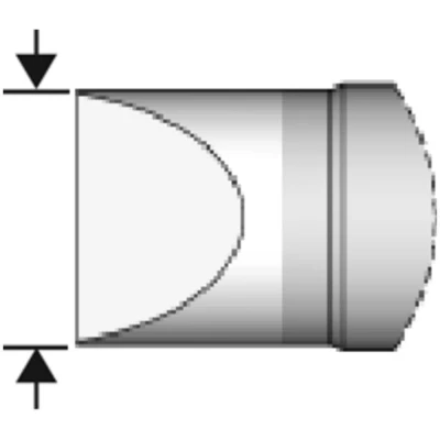 Afbeelding van JBC Tools C470006 soldeerpunt Beitelvorm, Recht Grootte 2.5 mm Lengte soldeerpunt: 10 Inhoud: 1 stuk(s)