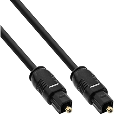Afbeelding van InLine 89923 audio kabel 3 m Toslink Zwart