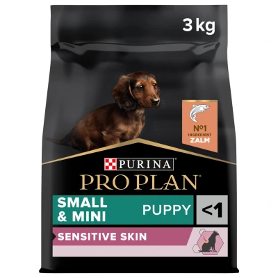 Afbeelding van 4x Pro Plan Puppy Small&amp;Mini Sensitive Skin Zalm 3 kg