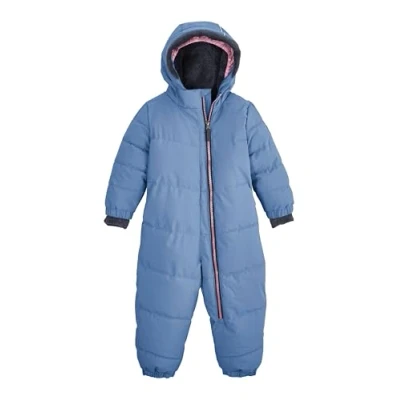 Afbeelding van first instinct by killtec Kind Gewatteerde overall met capuchon/sneeuwpak is waterafstotend FIOW 20 MNS QLTD ONPC, dunkel denim, 110/116, 42261 000