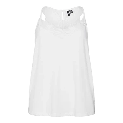 Afbeelding van Vero Moda Curve Vmana Top, Dames, Maat: 48/50, Snow white