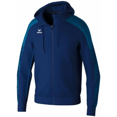 Afbeelding van Erima Evo Star Trainingsjack Met Capuchon Kinderen Marine / Blauw Maat: 152