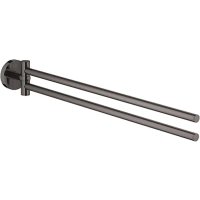 Afbeelding van GROHE Essentials handdoekhouder 2 lids met draaibare armen 43,9 cm