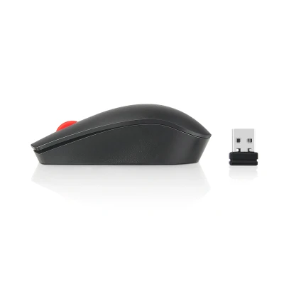 Afbeelding van Lenovo 4X30M56887 RF draadloos + Bluetooth Optisch 1200DPI Ambidextrous Grijs, Rood muis