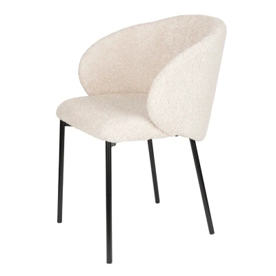 Afbeelding van Feliz Lifestyle Ayle Eetkamerstoelen Off White Set van 2