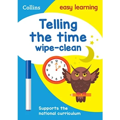 Afbeelding van Telling the Time Wipe Clean Activity Book: Ideal for Home Learning