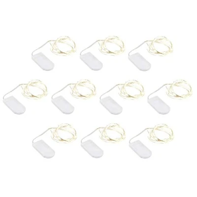 Afbeelding van Ideen mit Herz Led lichtketting, warmwit, 20 leds, 1 m lang, 10 stuks