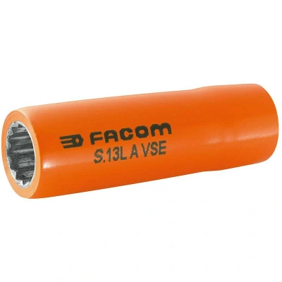 Afbeelding van Facom lange doppen 1/2&quot;; geïsoleerd 16mm S.16LAVSE