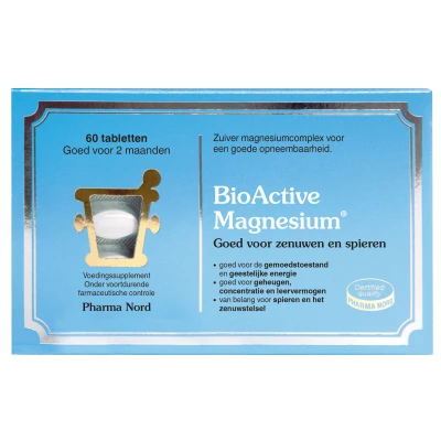 Afbeelding van Gratis Verzending: 2x Pharma Nord BioActive Magnesium 60 tabletten