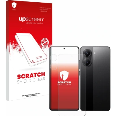 Afbeelding van upscreen Screenprotector voor Xiaomi Poco X7 Pro (Voor+Camera) Folie Beschermfolie transparant