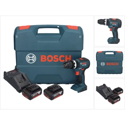 Afbeelding van Bosch GSB 18V 55 Professionele accu klopboormachine 18 V Nm borstelloos + 2x 5.0 Ah lader koffer
