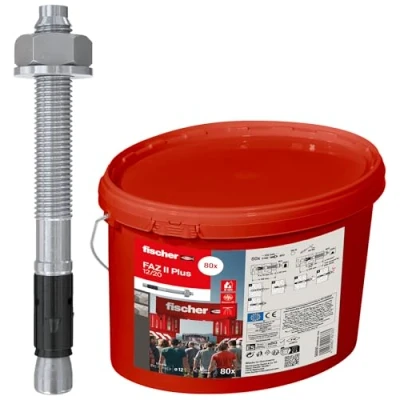 Afbeelding van Fischer FAZ II Plus 12/20 Eimer (80) Boutanker 119 mm 12 568860 80 stuk(s)
