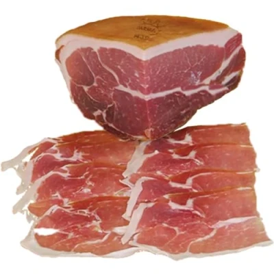 Afbeelding van Parma ham bob Stuk gewicht 2.2 Kg. 16 maanden belegen vaccuumverpakt