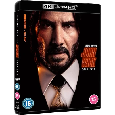 Afbeelding van John Wick Chapter 4 4K UHD + blu ray Import zonder NL OT