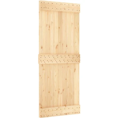 Afbeelding van vidaXL Deur NARVIK 85x210 cm massief grenenhout