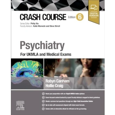 Afbeelding van Crash Course Psychiatry: For UKMLA and Medical Exams