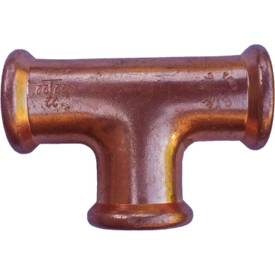 Afbeelding van VSH XPress Koper T koppeling 22 mm pers
