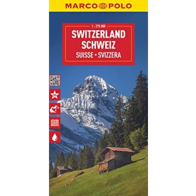 Afbeelding van Marco Polo Wegenkaart Zwitserland: Schaal 1 : 275.000: ja