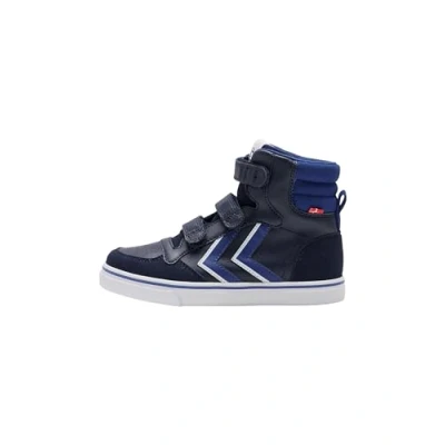Afbeelding van Hummel Stadil PRO JR Sneakers hoog voor kinderen, Maat: 40, Black iris Leer