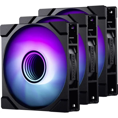 Afbeelding van PHANTEKS M25 Gen2 PWM D RGB 3 Pack 120mm Black