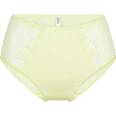 Afbeelding van Lingadore Daily HIGH Waist Slip, Dames, Maat: 5XL, Sunny lime