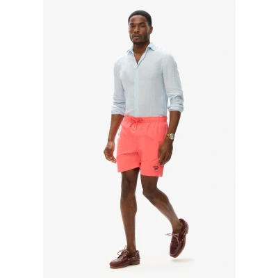 Afbeelding van Superdry Zwemshorts, Heren, Maat: Medium, Hot coral