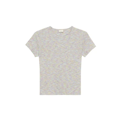 Afbeelding van s.Oliver MIT Paspeliertem Tshirt print voor kinderen, Maat: 146/152, Flieder