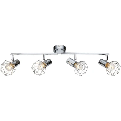 Afbeelding van Globo Plafondlamp Daiva 4 lichtbr. beweeglijke straler